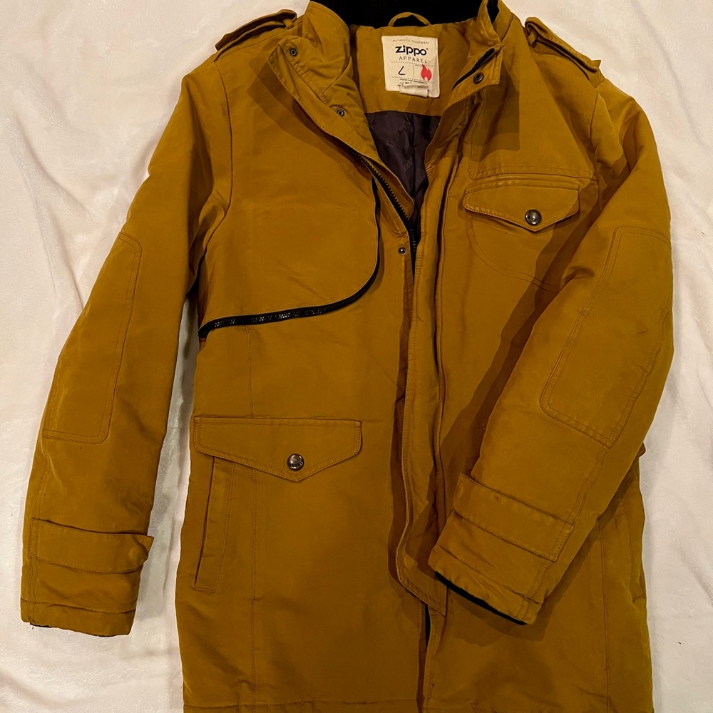 Zippo Men's Field Jacket in Mustard